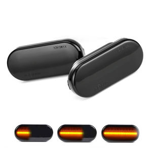 Luz LED Dinámica para Guardabarros Delantero, para <span class=keywords><strong>VW</strong></span> Bora, Golf MK4, MK5, Passat B5, Polo, Jetta, <span class=keywords><strong>Sharan</strong></span>, Lupo, Transporter T5, Vento, Amarok - Product Image 1