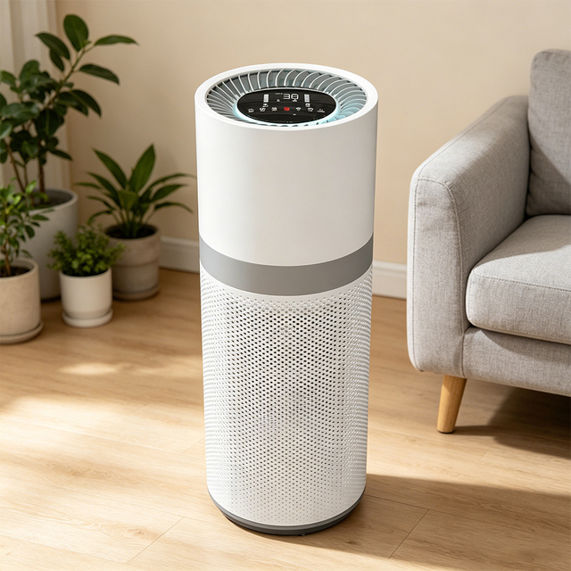 Home Large Room Coverage H13 Hepa Cleaner 5L Water Capacity Smart AQI Display WiFi Tuya Air Purifier and Humidifier