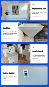 <span class=keywords><strong>Machine</strong></span> automatique de décorticage et de séparation des graines de cacao, de <span class=keywords><strong>café</strong></span> et de chanvre - Product Image 5