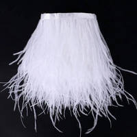 Tissu à coudre fait main ruban ruban plume frange garniture pour artisanat vêtements robe Costume chapeau accessoire fête maison mariage décor