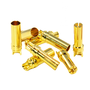 Juego de Conectores Banana Amass GC5010 de 5.0mm, Módulos de Entrada de Energía de Alta Corriente 40A con Chapado en Oro Genuino de 24K para Modelos RC y Juguetes - Product Image 4