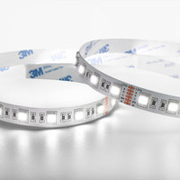 Lampu LED Strip 12V 5050 Addressable Warm White Smart RGB LED Strip WS2811 LED Strip 2835 24V RGBW