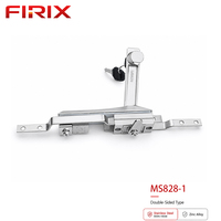 MS828-1 Serrure à poignée pivotante en acier inoxydable poli durable avec cylindre à clé réversible |   Anti-vol et étanche