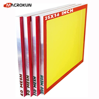 Filtres à tamis en aluminium pour écran de criblage 20 x 24 25 x 36 pouces Pré-étiré Kit de tamis à sec
