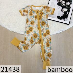 Grosir Romper Bayi Bambu MOQ Rendah Piyama Butik Tidur Bayi Baru Lahir Berkualitas Tinggi Kotak Misteri Bayi Populer Satu Set - Product Image 3