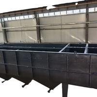 Réservoir de sédimentation industriel avec moteur de pompe pour le prétraitement des eaux usées municipales, fonction de collecte des boues 500L/heure