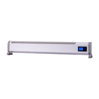Chauffage électrique en graphène 220v prise britannique/américaine radiateur soufflant étanche pour chambre à coucher ménage Garage hôtel utilisation Installation autoportante