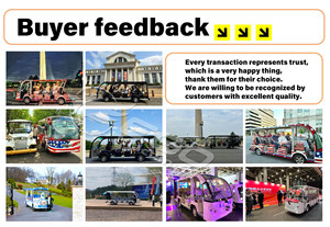 Vehículo Turístico Eléctrico Cerrado de Lujo para 17 Personas, Autobús Turístico Eléctrico para Complejos Turísticos, Parques y Lugares Turísticos - Product Image 6