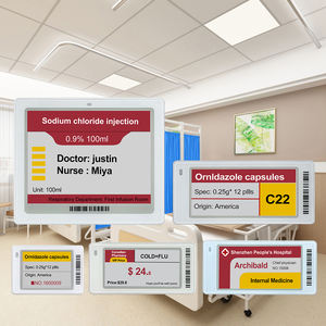 Soluciones Inteligentes para el Cuidado de la Salud, Etiqueta Electrónica para Puerta, Pantalla Grande a Color E-Paper E-Ink, Etiquetas Digitales ESL para Hospitales - Product Image 1