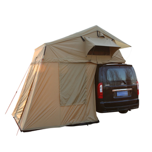 Coche en la azotea tienda Camper de cáscara suave de coche plegable Carpas <span class=keywords><strong>4x4</strong></span> de Camping al aire libre para la venta - Product Image 6