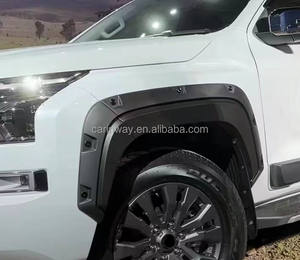 Nouvel arrivage d'accessoires de voiture Garde-boue de roue Arch Flares Bande de sourcils Garniture de garde-boue Kits de carrosserie pour Mitsubishi Triton L200 2024 - Product Image 4