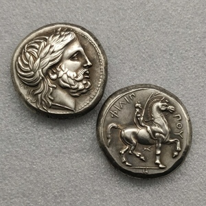 36 pièces de pièces de monnaie grecques antiques différentes (diamètre : 33-36 mm) 45-55 g - Product Image 2