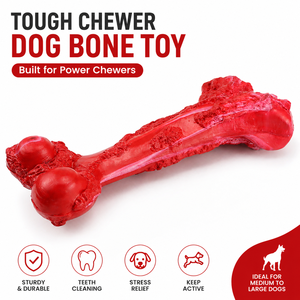 <span class=keywords><strong>Jouet</strong></span> à mâcher pour <span class=keywords><strong>chien</strong></span> en caoutchouc naturel indestructible, parfumé au bacon, pour les chiens de grande race et les mâcheurs agressifs - Product Image 2