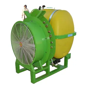 Pulverizador de névoa de pomar montado em trator tipo roda de alta qualidade máquina de pulverização por jato de ar
