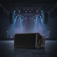 Système de sonorisation actif extérieur étanche AUDIOPEAK HDL-28A, 1100W, double haut-parleur 8 pouces, 2 voies, néodyme, plastique, portable, pour scène
