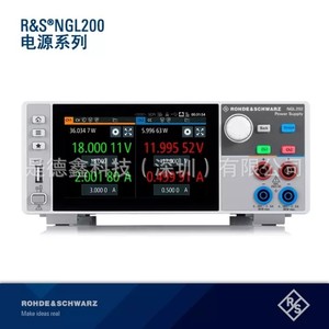 เครื่องจ่ายไฟฟ้ากระแสตรงแบบตั้งโปรแกรมได้ Rohde & Schwarz Ngl200 20V อุปกรณ์ทดสอบ - Product Image 2