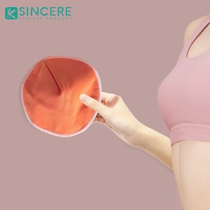 Coussinets d'allaitement réutilisables écologiques, profilés, super absorbants, en bambou pour les mamans qui allaitent, lavables en machine, échantillon gratuit, vente en gros - Product Image 1