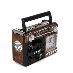 Radio rechargeable à bandes multiples avec poignée, torche, lecteur mp3 et son de haute qualité, 136 - Product Image 4