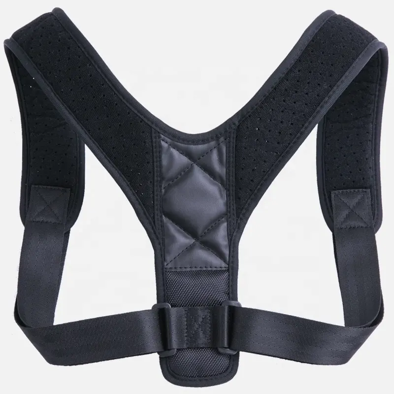 Corretor de postura ajustável, cinto de apoio para as costas para homens e mulheres, ON-M009