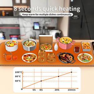 Groot Formaat Elektrische Verwarming Lade Voor Ontdooien Diepvriesproducten Opvouwbare Ontwerp Warmer Gemakkelijk Op Te Hangen En Op Te Slaan Opwarming <span class=keywords><strong>Mat</strong></span> Voor Voedsel - Product Image 6