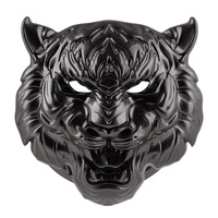 Penutup Tombol Starter Dekoratif Berbahan Zinc Alloy Model Kepala Harimau Satu Sentuhan, Stiker Flip-Top untuk Audi BMW, Cincin Pengapian, Tombol Interior