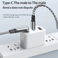 USB-C zu USB-C Kabel 0,5M/1,2m/2M USB-C Kabel Nylon-Ummantelung PD60W Schnellladung Typ-C zu C für Samsung iPhone 16 15