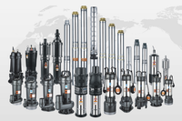 Pompe submersible à eaux usées en acier inoxydable WQD/QG 2 pouces 1HP