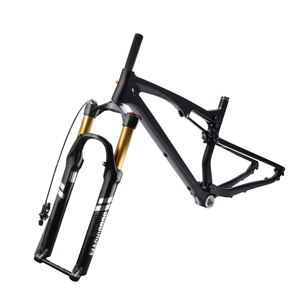 Fourche avant de vélo de montagne MAGICBROS OEM 15*110mm en alliage de magnésium, <span class=keywords><strong>suspension</strong></span> pneumatique, débattement de 100-140mm, compatible avec frein à disque, 27,5-29 pouces - Product Image 2
