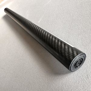 Cadre en fibre de carbone 24K Eva Cut Foam Custom Paddle Fiber Parts Real 3K Profiles Racking Grip Pipa Plain Glossy Composites - Product Image 2