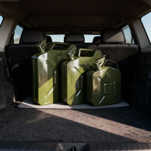 Taniche in Metallo Stile NATO da 5l 10l 20l Portatili per Carburante Diesel e Benzina per <span class=keywords><strong>Campeggio</strong></span> - Product Image 1