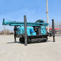 Nouvelle Machine de Forage de Puits d'Eau 2025 en Promotion, Profondeur de Forage de 300m, Équipement Fiable pour Puits d'Eau, Tête de Forage PDC en Option