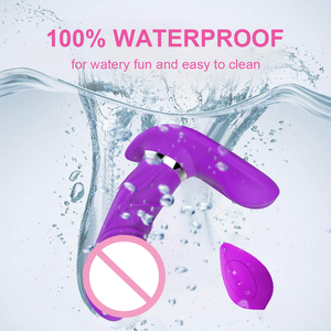 الجملة سراويل تهتز النساء الجنس ألعاب جنسية قوية الاهتزاز Insertable G-بقعة عن لبس هزاز - Product Image 6