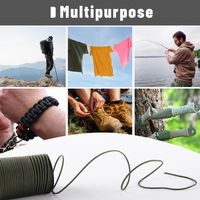 Kernstandard Fallschirmseil-Schnur für Outdoor-Überlebensausrüstung, Campingzelt-Armband