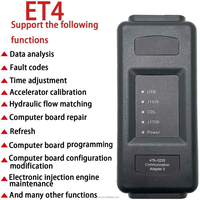 Herramienta de diagnóstico diésel, escáner de alta resistencia, reinicio de diagnóstico de camiones, reinicio de ECU, herramienta de Sistema completo Compatible con Caterpillar