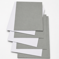 Carton duplex recyclable anti-ondulation 200-500 g/m² avec dos gris enduit de cire (CCNB) – Plaques de carton sur mesure pour boîtes rigides