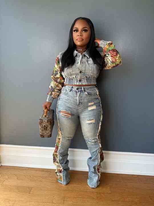 Shirt and Jeans 2-piece Set