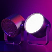 Pour LUXCEO Mood 2 RGB LED lampe de remplissage fond rond intelligent télécommande musique vidéo lumière pour photographie boîte paquet