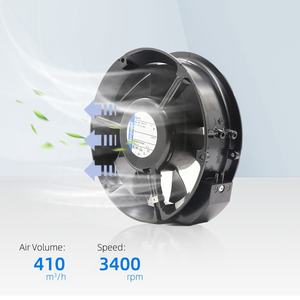 Ventiladores Axiales de Refrigeración para Gabinetes de Inversores ABB, ebmpapst 6224N, 24V DC, 710mA, 18W, 172*51mm, 410m3/h, con Rodamientos de Bolas - Product Image 3