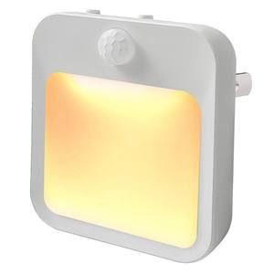 In Stock High Quality Plug in <b>Motion</b> <b>Sensor</b> Night <b>Light</b> Dimmable <b>LED</b> Sleep Lamp Color Changing Square Bedside <b>Light</b> for Bedroom - Product Image 2