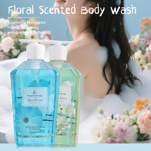 Gel de Ducha Perfumado con Aroma a Rosas al por Mayor, Gel de Ducha Corporal de 800 ml, Fragancia Duradera, Espumoso, Iluminador, Productos de Limpieza, Gel de Baño - Product Image 2