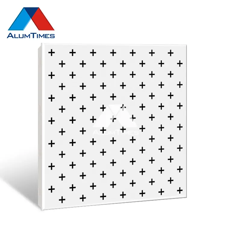 High Strength Good Decorative Lay-in Alloy Suspended Fireproof Tiles Manufacturer Metal Grille Baffle Aluminum Ceiling