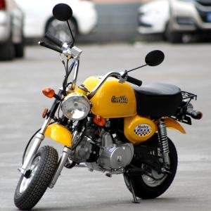 Dernière version modifiée de la moto miniature puissante à moteur manuel 50CC 4 temps, moto Gorilla - Product Image 4