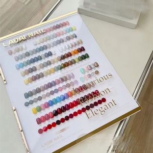 Ouboli Ladai <b>Nail</b> Polish Ladai <b>Gel</b> Color <b>Set</b> 158 Colors New UV <b>Gel</b> <b>Nail</b> Art Display Board Factory Wholesale - Product Image 3