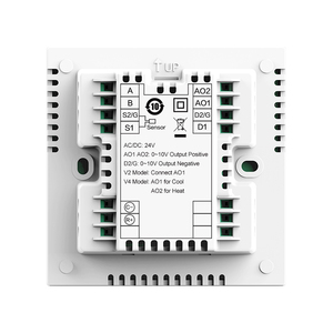 Thermostat FCU 4 tubes 0-10V 24V RS485 programmable avec programmation horaire et capteur à distance OEM HL8123V4-E - Product Image 4