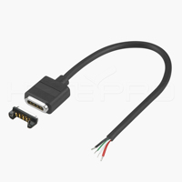 Cable de Carga Magnético de 4 Pines HytePro M589 con Diseño Anti-Pérdida y Carga Rápida para Dispositivos IoT y Electrónica Portátil