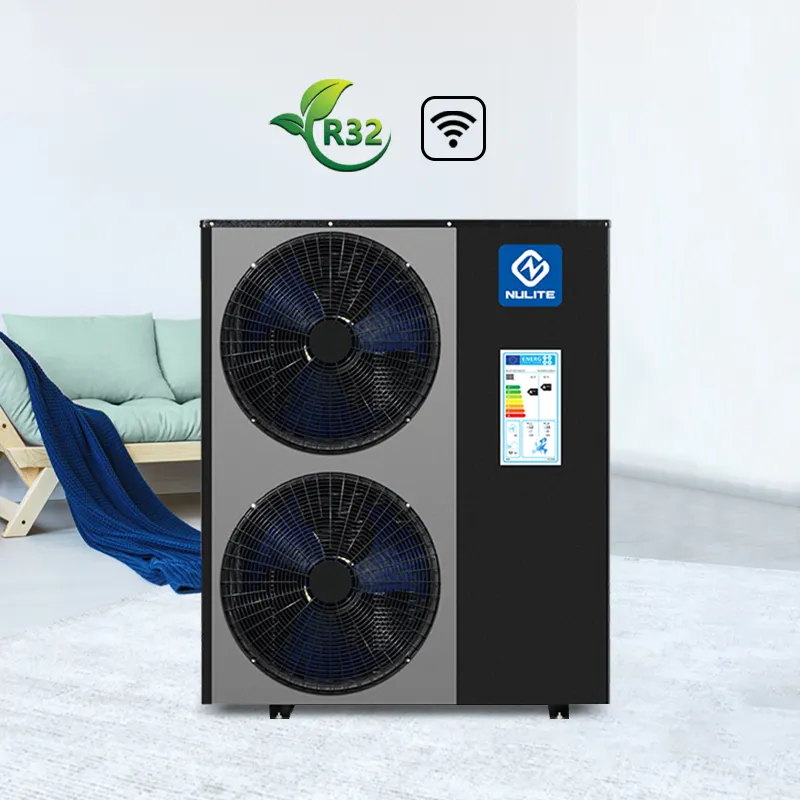 Nulite Neue Energie BKDX50-200 60-220 dc inverter luft zu wasser R32 wärmepumpe hitze kühlen