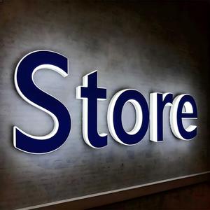 Acrylic Led <b>Illuminated</b> Custom High Bright Store Shop 3d Backlit Channel Letter Led logo Design Light Sign for Business - Product Image 3