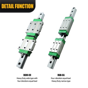 Hltnc Công Suất Cao Và Độ Cứng Trượt Đường Sắt Con Lăn Tuyến Tính Hướng Dẫn Rgh Rgw Bóng Đường Sắt Hướng Dẫn Cho Laser Microjet Tự Động CNC - Product Image 2