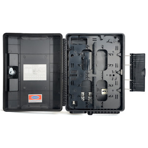 Caja Divisora PLC de Fibra Óptica de Alta Capacidad 1:32, 3 Entradas <span class=keywords><strong>48</strong></span> Salidas, Exterior IP65 para FTTH (Caja Negra) NAP ODP FAT - Product Image 2