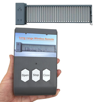 Télécommande sans fil longue portée 315 433,92 MHz, cryptée, pour véhicules, interrupteur de table, console pour barrière de passage